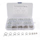 150x Fuel Hose Spring Clamps 5-14mm Hose Clamps Stainless Steel Assortment Set