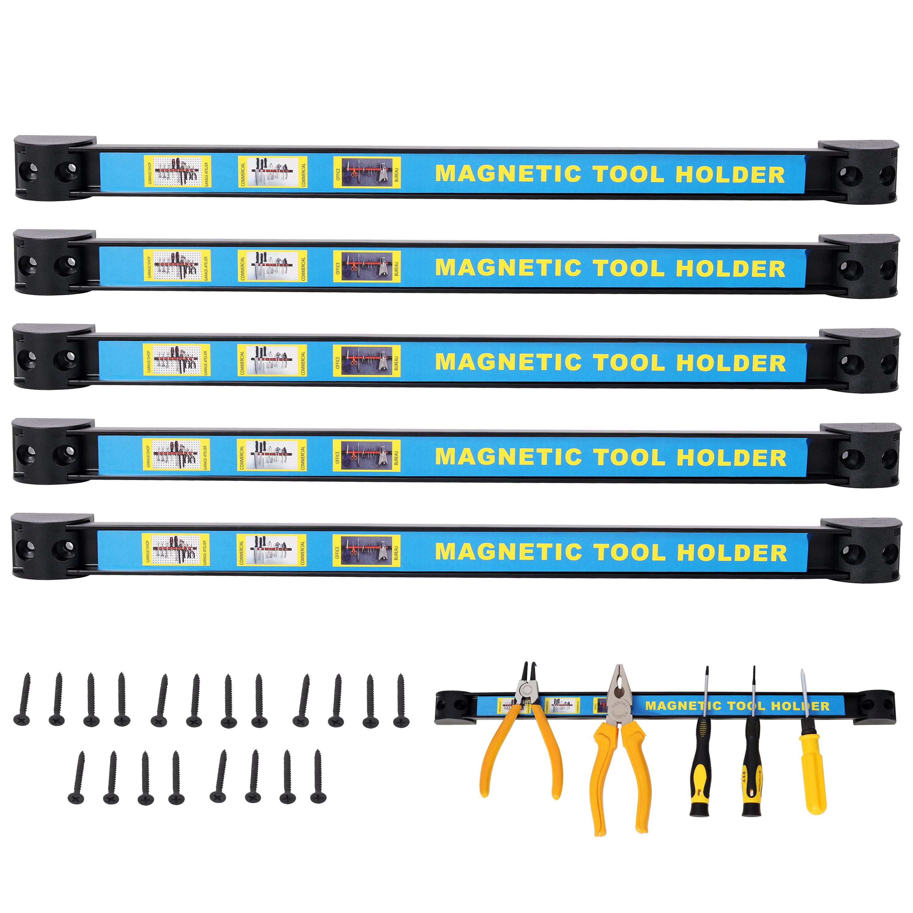 Heavy Duty Magnetic Tool Holder Bar