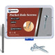 Goobetter 100Pcs 1-1/4" Pocket Hole Screws #8 | Includes Square Drive Bit