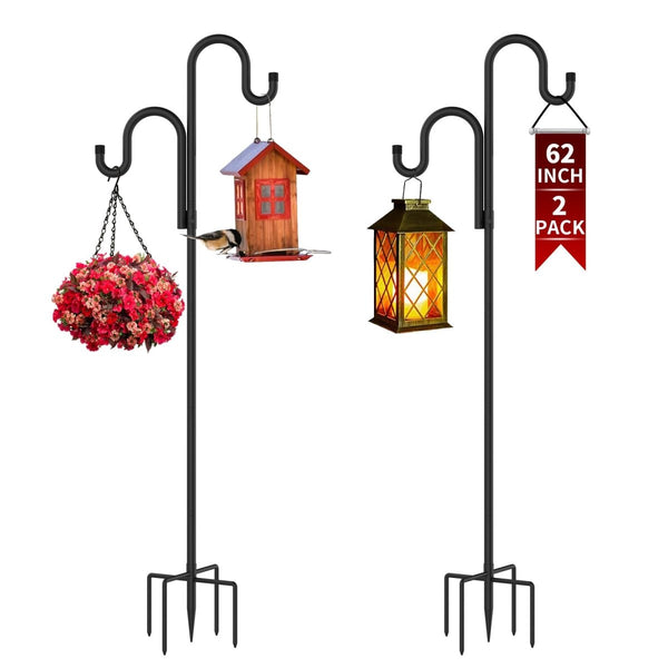 Double Shepherds Hooks for Outdoor | HomeDIYer