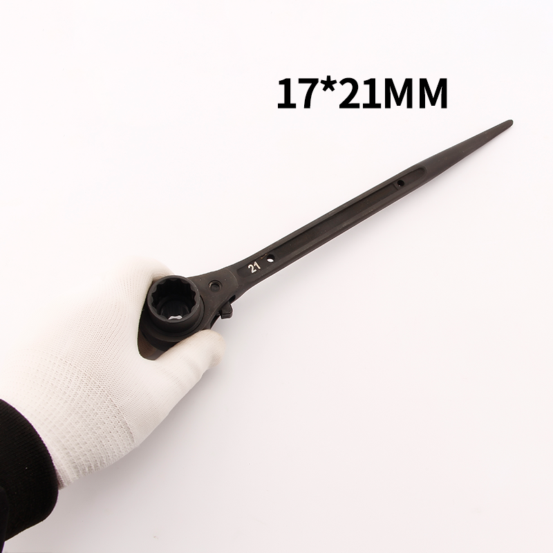 Chrome Vanadium Steel Plum Dual-Use Pointed Tail Socket Ratchet Wrenches