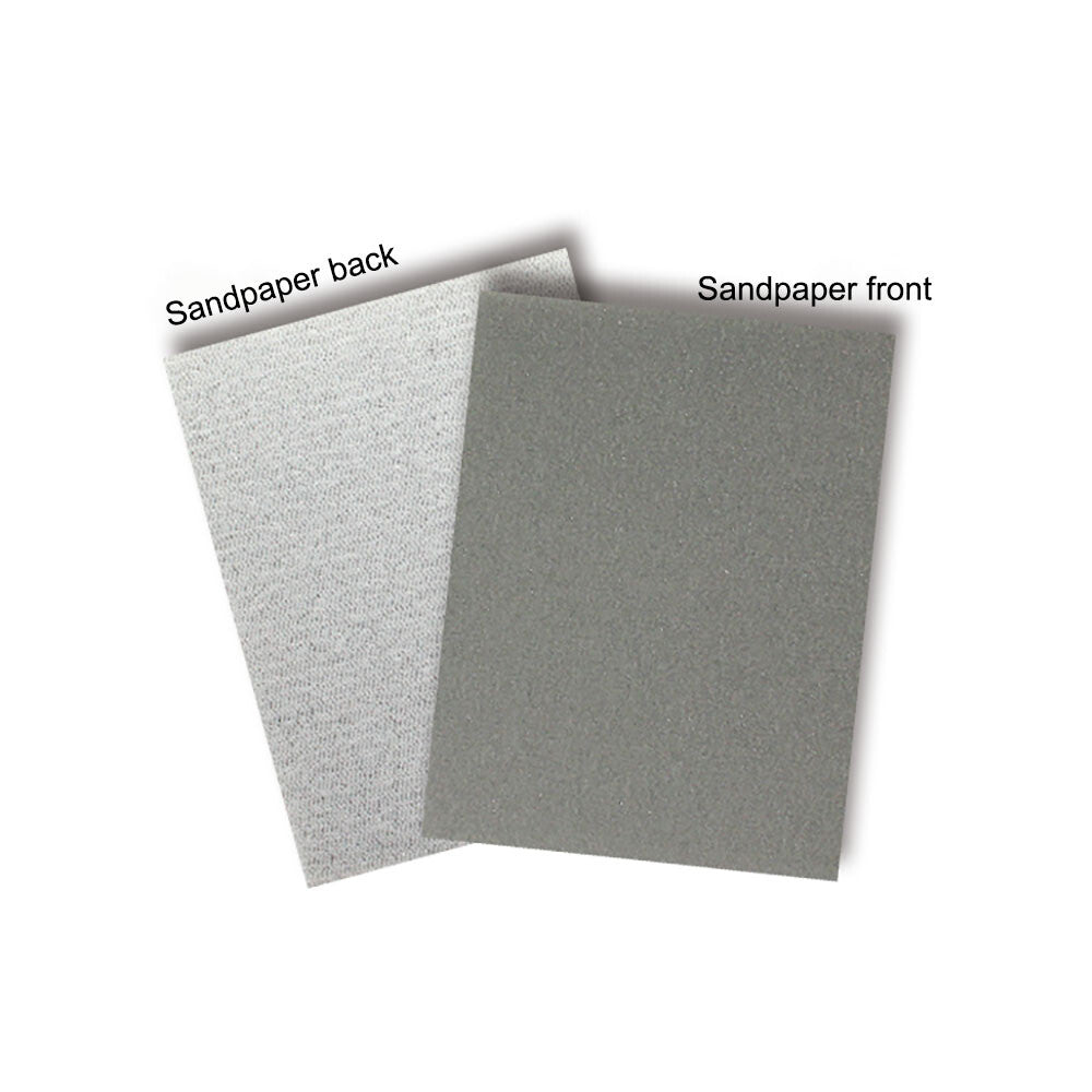 55x70mm Wet Dry Spong Sanding 300-3000 Grit Hook Loop Sandpaper Polishing Block