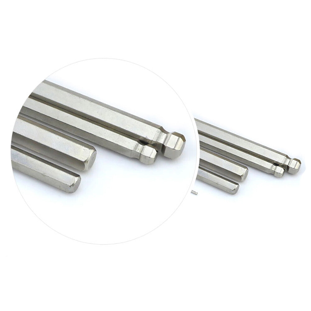 Imperial Short & Long Arm Allen Keys-Hex Wrench-Steel Hexagon Key 1/2-5/64"