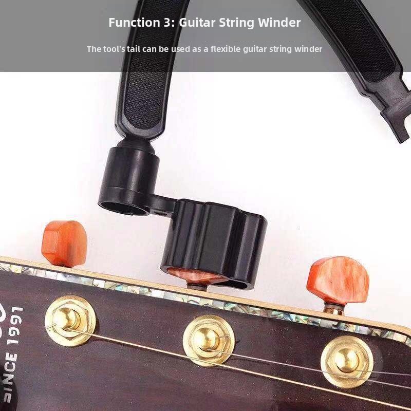 Guitar String Changer Tool Set: String Cutter, Winding String, Winding 3-in-1, Clamp Nailer, Accessories, Electric Guitar