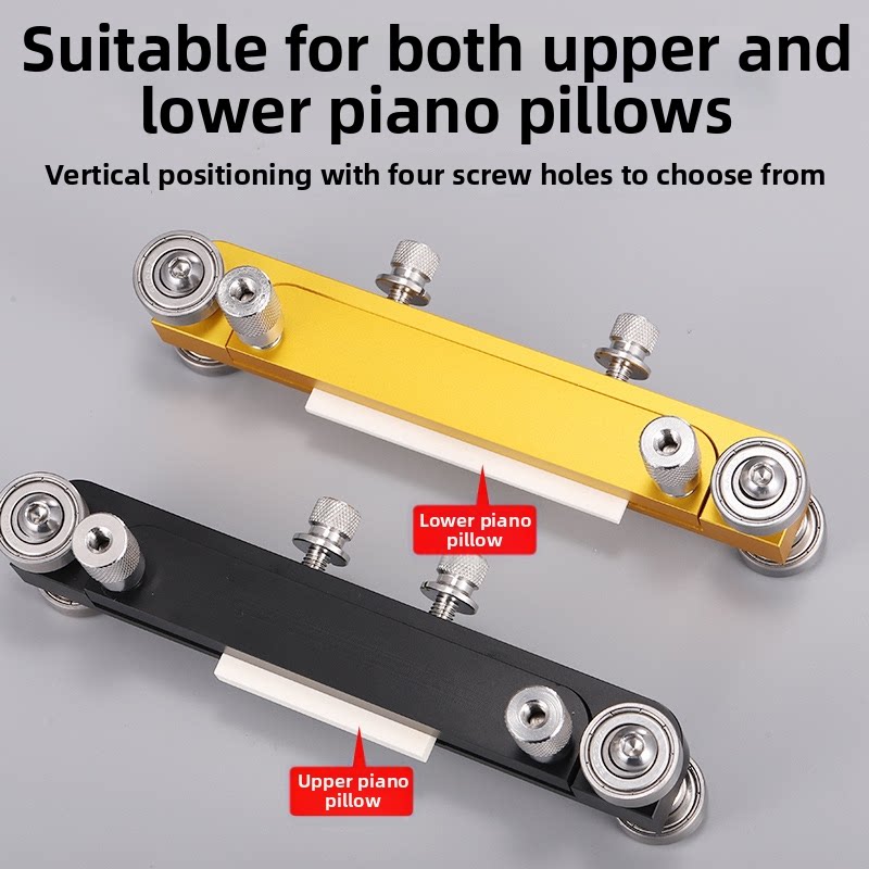 Aluminum Alloy Guitar Nut Sanding Block – Nut & Saddle Grinding Tool for Acoustic, Classical & Electric Guitar Repair