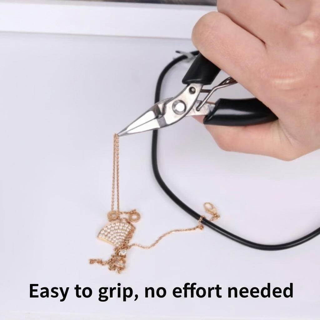Jewelry Spot Welding Clamp & Pliers – Needle Nose, Wire Tweezers, Chain Pliers