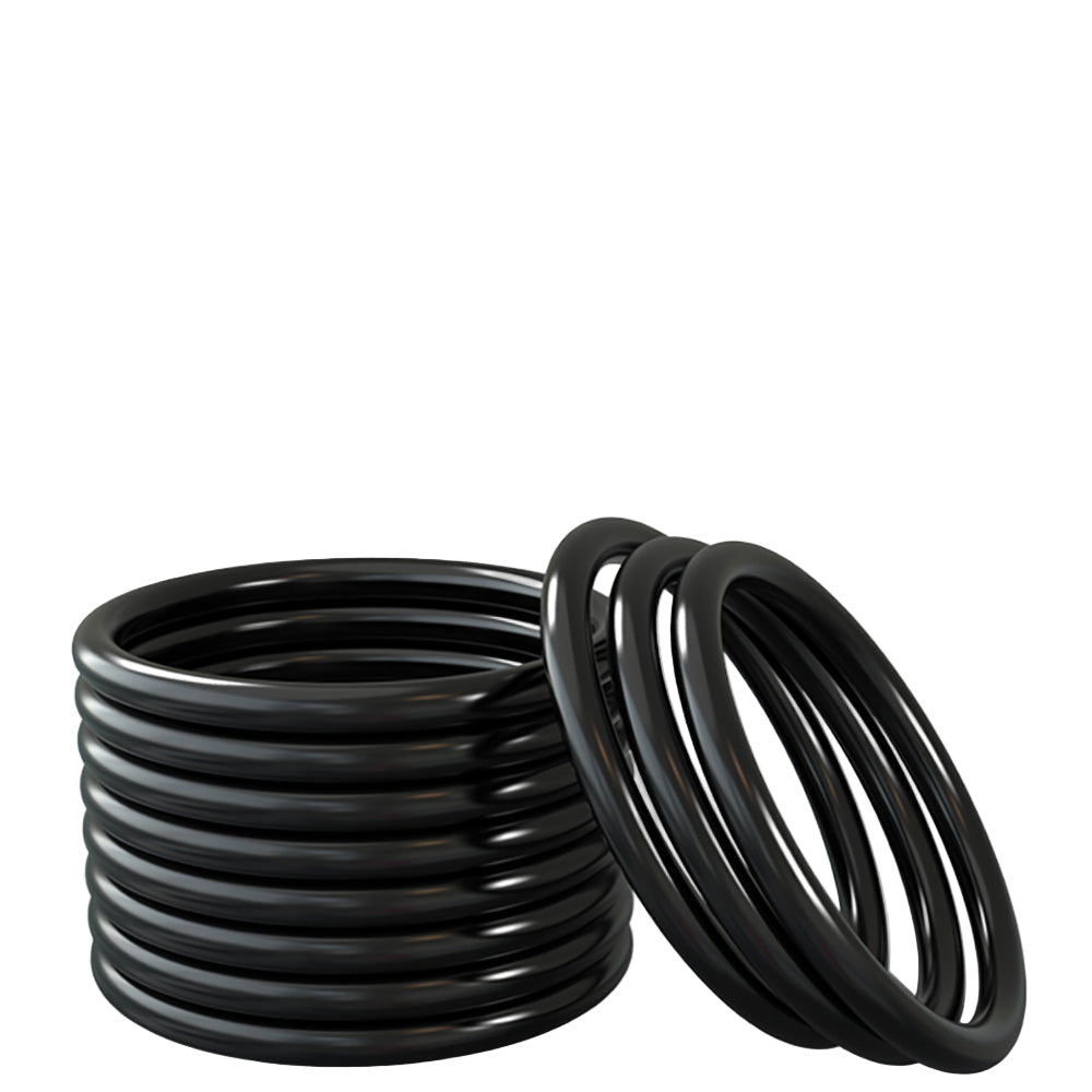 3.5mm Cross Section O-Rings NBR Nitrile Rubber 12mm - 170mm OD Oil Resistant Sea