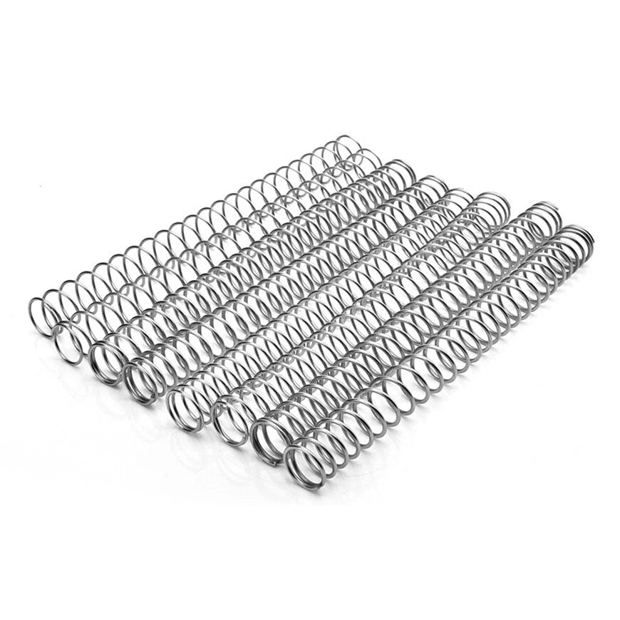 Stainless Steel Compression Springs Spring Ø0.2-2mm wire , OD Ø2-30mm, L= 10-50m