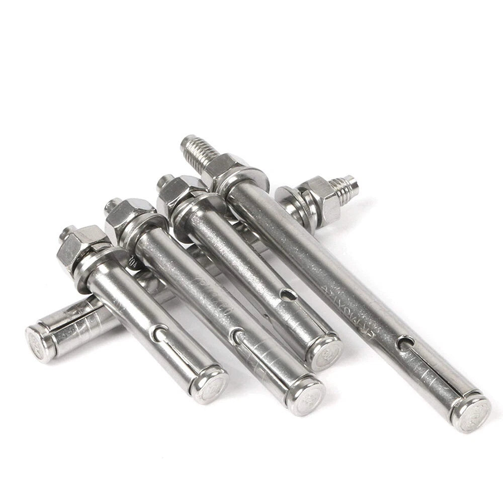 Stainless Steel Masonry Expansion Bolt Wall Anchor — M6 to M20, A2 & A4, Concrete Sleeve Anchor