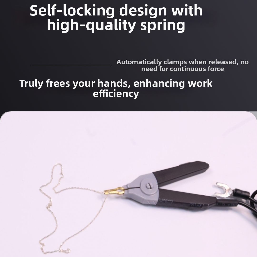 Jewelry Spot Welding Clamp & Pliers – Needle Nose, Wire Tweezers, Chain Pliers
