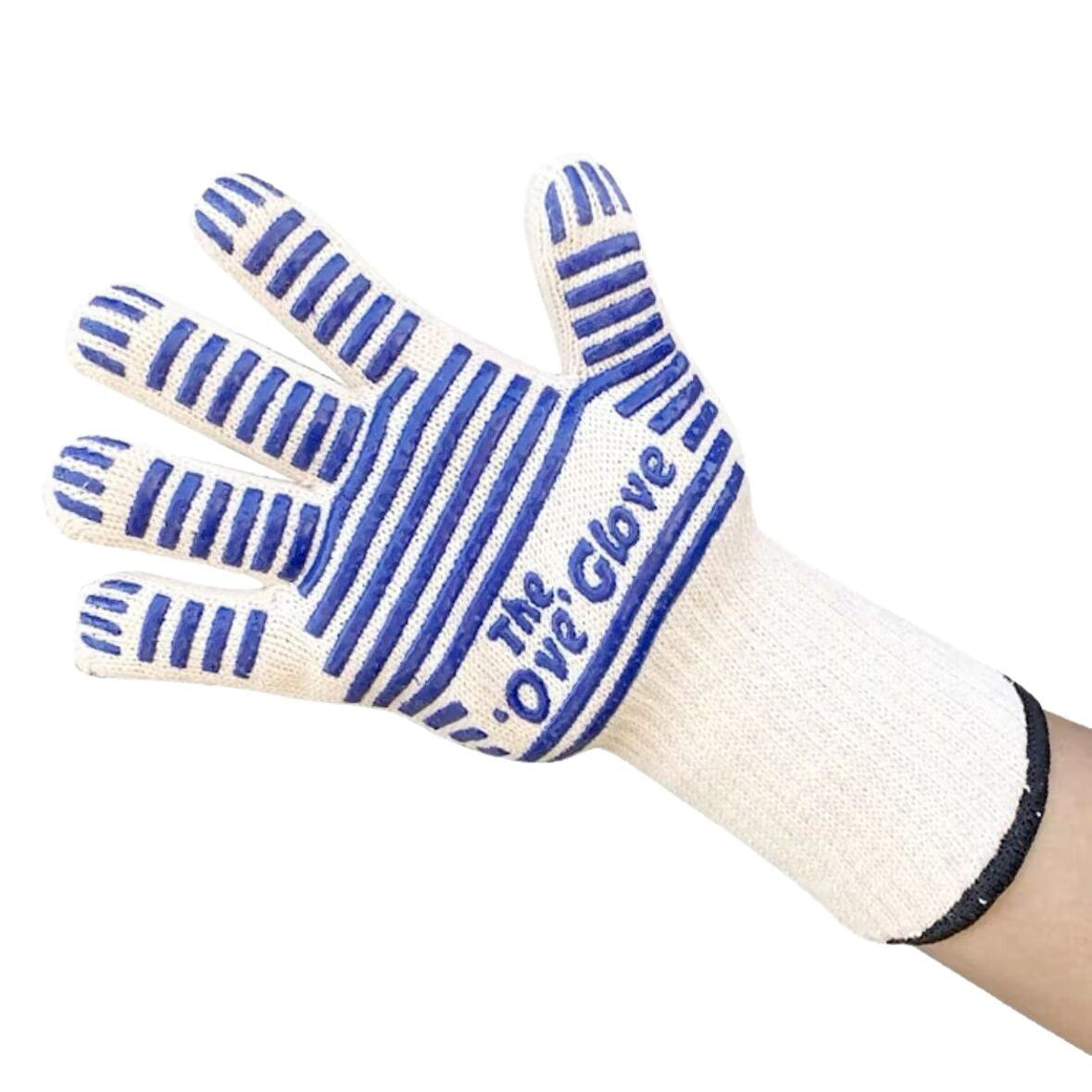 Professional 300°C Heat Resistant Gloves for Oven, BBQ & Grilling - Multi-Layer Silicone Insulated