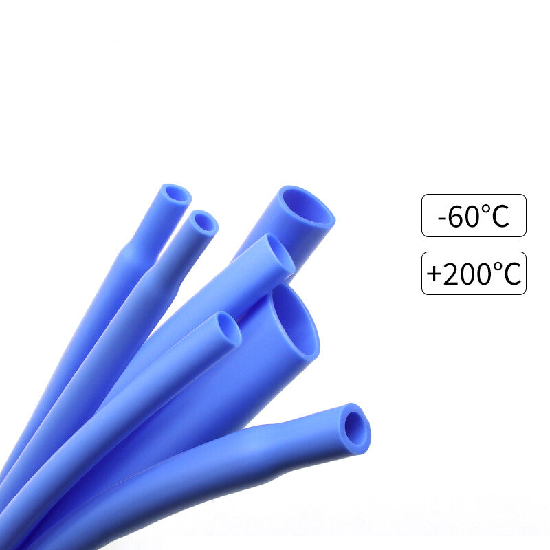 Silicone Heat Shrink Tubing – Flexible Electrical Sleeving, Ø 0.8–40mm, 6 Colors