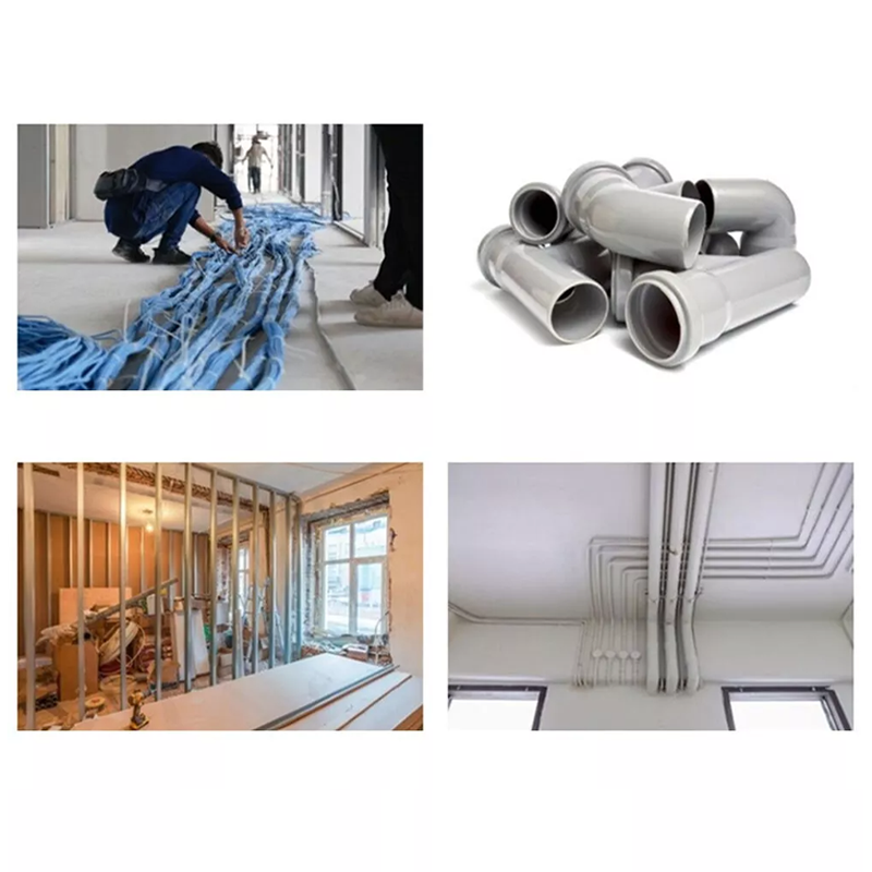PVC Straight Pipe Socket Coupling Joint — ID 20mm–110mm