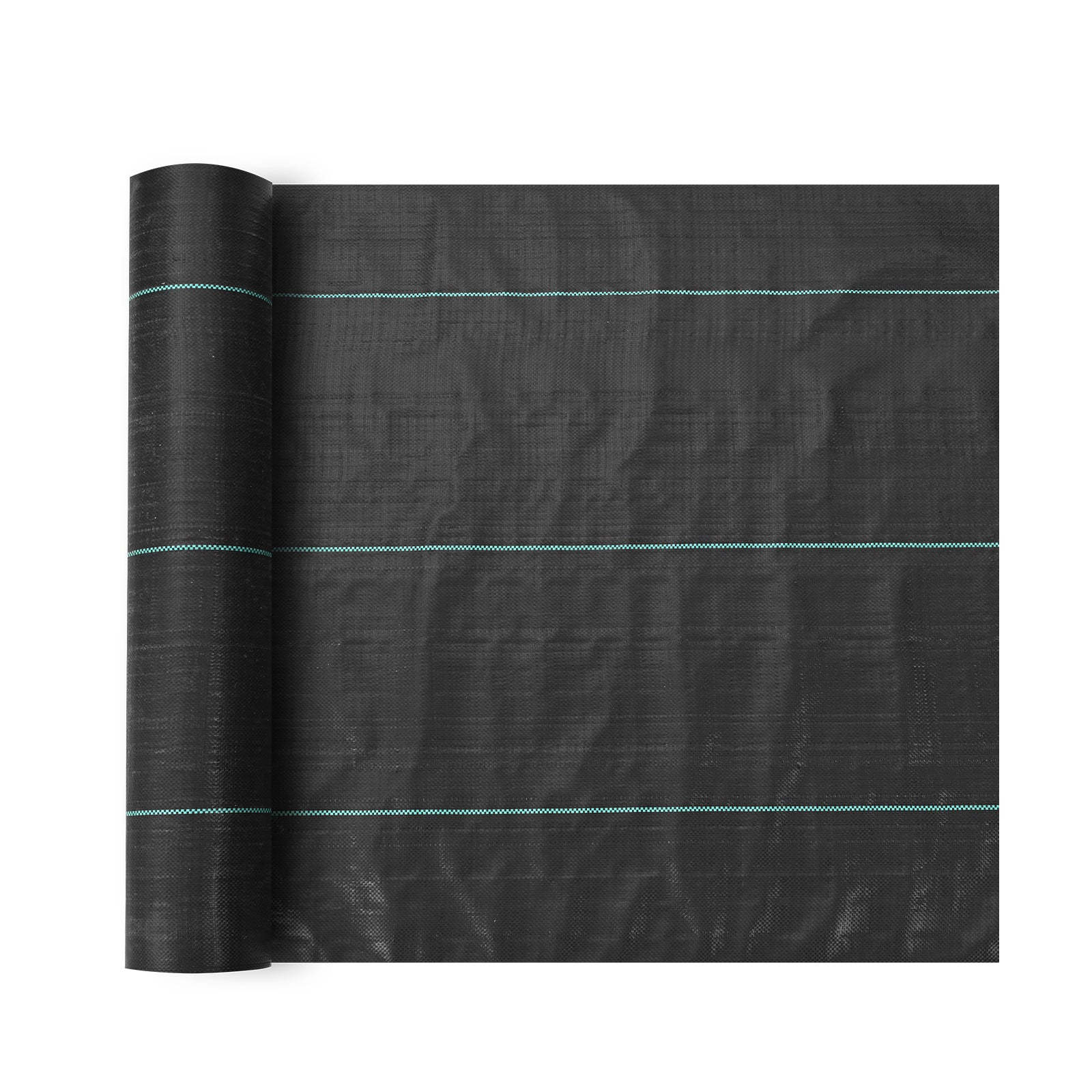 5ft x 250ft Premium Heavy‑Duty Woven Weed Barrier Landscape Fabric — 5oz Geotextile Under Gravel Black