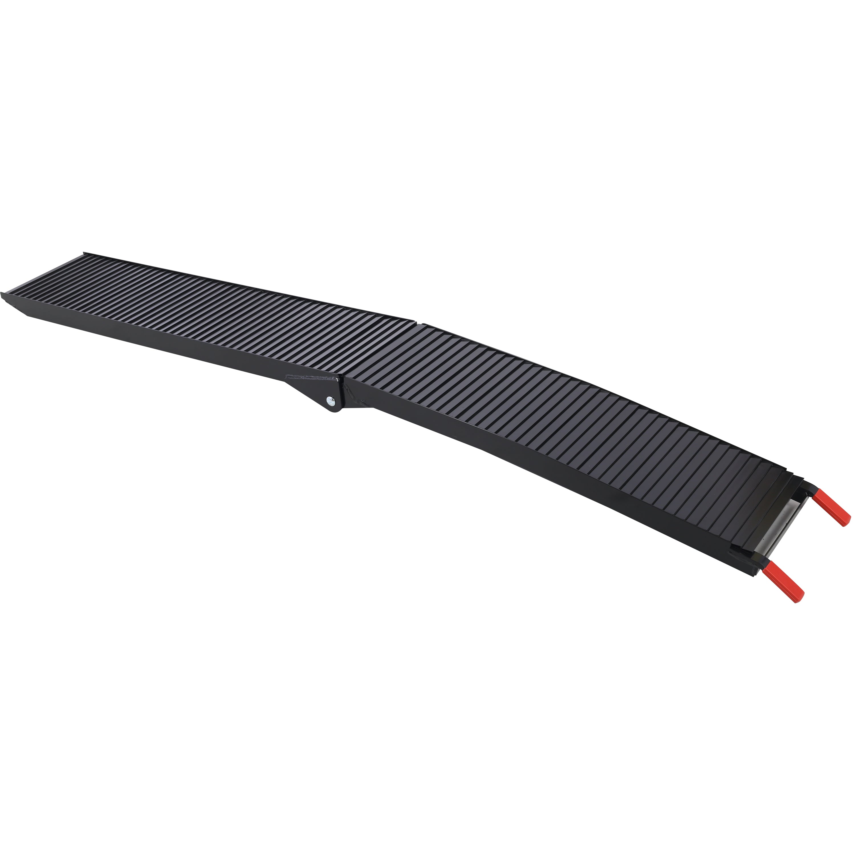 Truck Ramps, 80"x12" Portable Loading Ramps for Pickup Trucks 1500 LBS Capacity Aluminum Folding Ramps with Buckle for ATVs, Snowblower, Lawn Mowers, UTVs, Bike, 2PCS, Black Coating