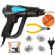 70W welding machine car plastic repair car welding plastic+200 clamp set