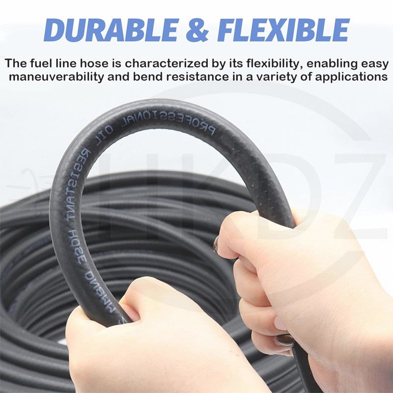 High-Temperature Resistant Oil Pipe Black Rubber High-Pressure Air Hose 6mm-28mm