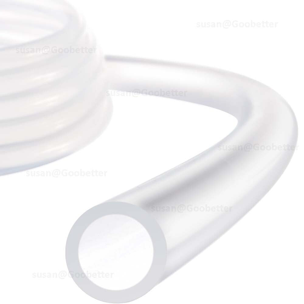Clear Silicone Tubing — Food Grade Flexible Rubber Hose for Beer, Water & Medical Use | 0.3–50mm ID
