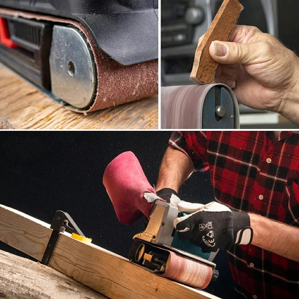100x915mm Sanding Belts 80/120/150/240/320 Grit Belt Sander Sandpaper For Belt Sander Polishing Machine Abrasive Tools - HomeDIYer