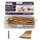 5-Inch Lag Screws 50 Pack – #14 x 5" Yellow Coated, T30 Star Drive, Washer Head for Decks & Timber Framing