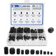 Set Screw Assortment Kit (250 Pcs) - Metric Sizes M3, M4, M5, M6, M8 - Carbon Steel Cupped & Hex Head Screws - Perfect for Door Knobs, Home Repair, Furniture, and More!