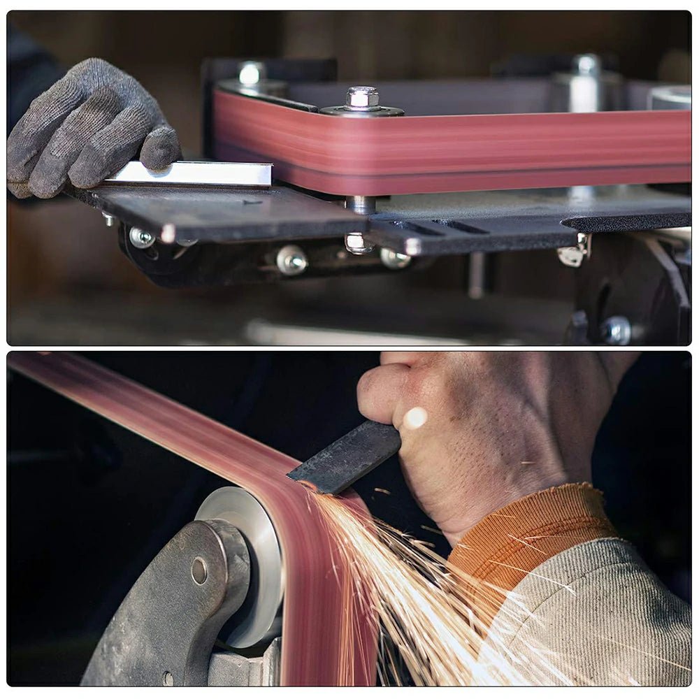 50x2100mm Sanding Belts 150/180/240/320 Grit Belt Sander Sandpaper For Belt Sander Polishing Machine Abrasive Tools - HomeDIYer