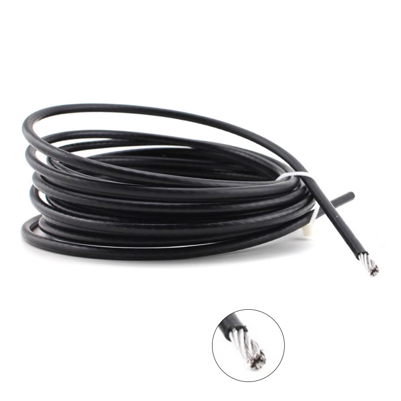Stainless Steel Wire Rope Clear PVC Plastic Coated Metal Cable Rigging 0.38~12mm