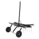 Tow Behind Dethatcher, 40-inch Tow Dethatcher with 20 Spring Steel Tines, Lawn Dethatcher Rake for ATV or Mower, Tow Behind Lawn Rake with Lift Handle for Garden Farm Grass