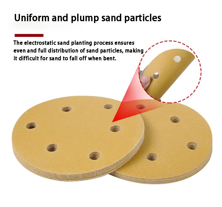150mm 6" Sanding Discs Wet & Dry Orbital Sandpaper Pads Hook Loop 60- 10000 Grit