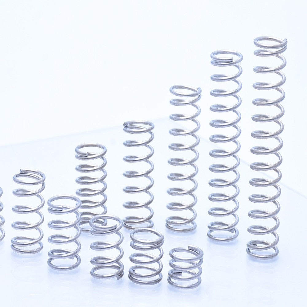 Stainless Steel Compression Spring, 0.7mm Wire, 5mm - 50mm Length, Small Springs