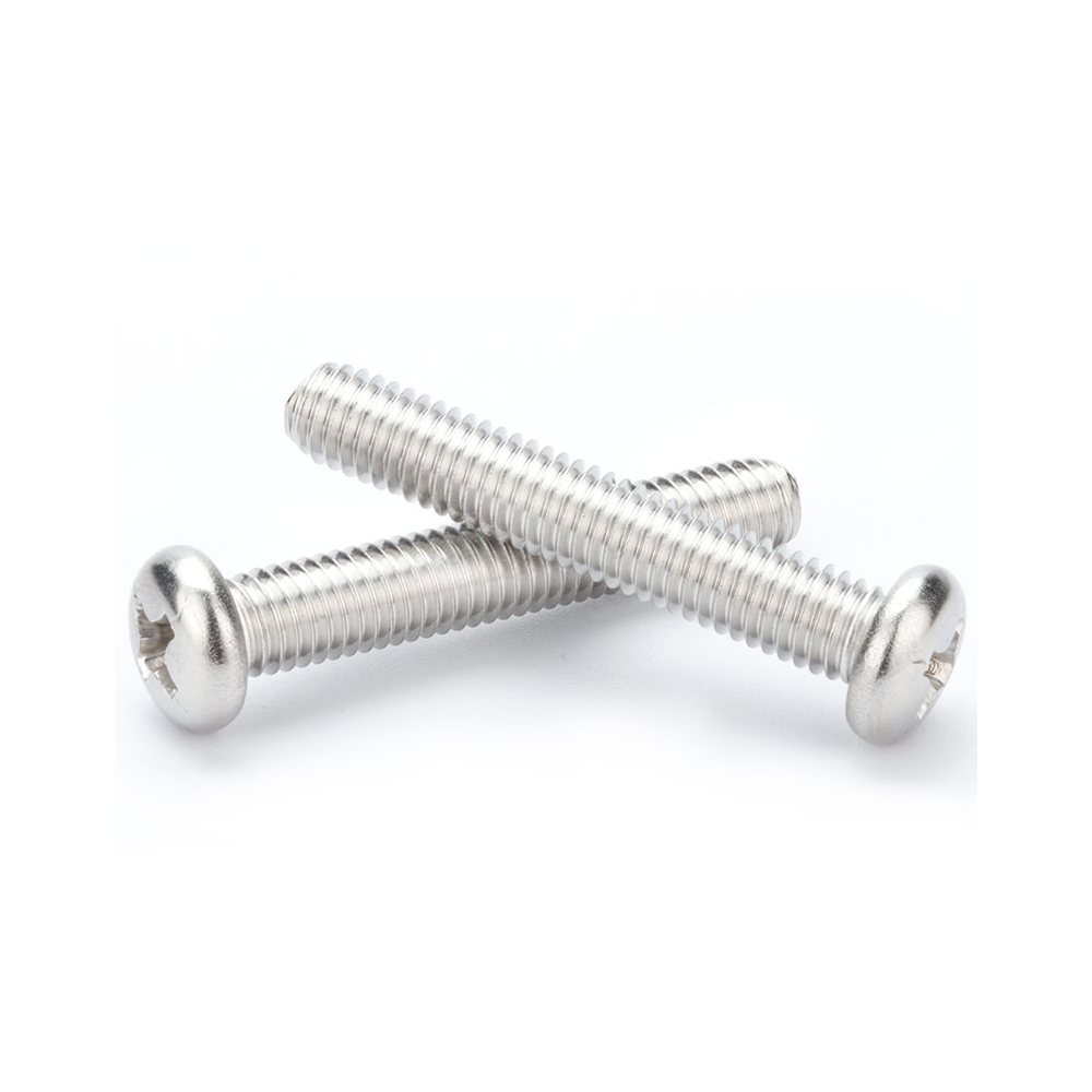 M4 M5 M6 M8 M10 Pan Head Phillips Machine Screws – A2 Stainless Steel (304), DIN 7985