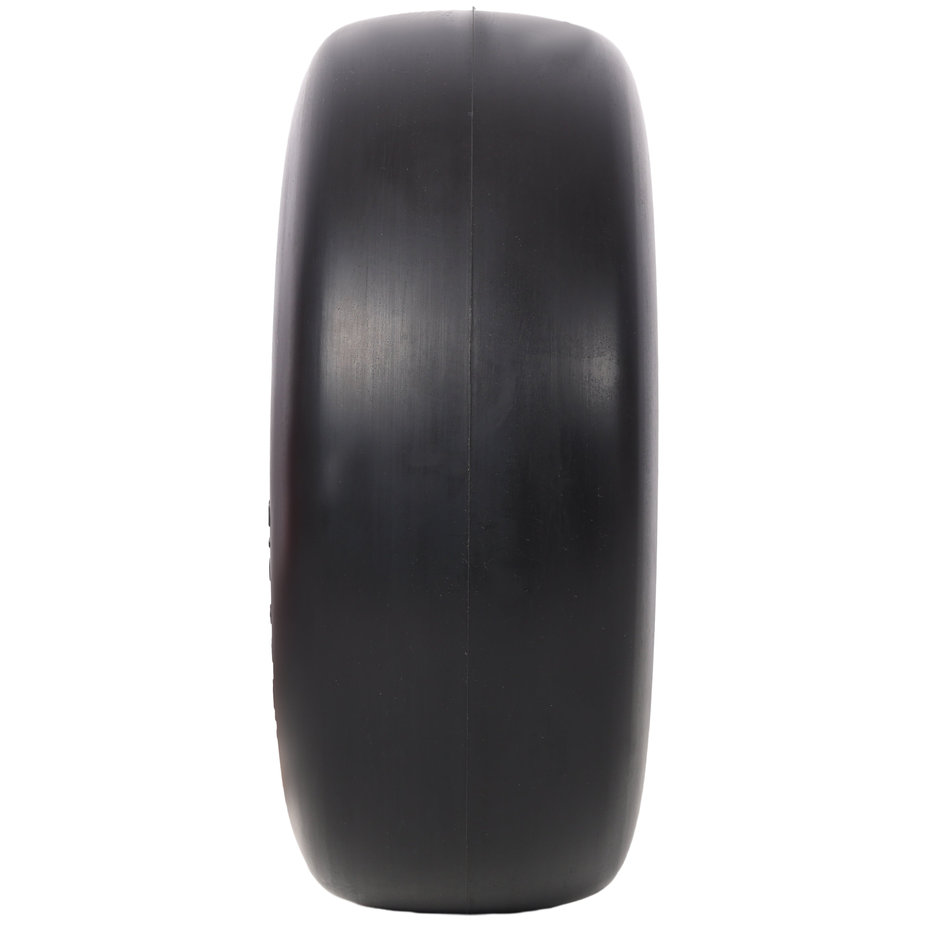 2-Pack 13x5.00-6 Flat Free Lawn Mower Tires – Zero Turn Solid Tires, Smooth Tread, 3/4" Bearing, 500 LB Capacity Each