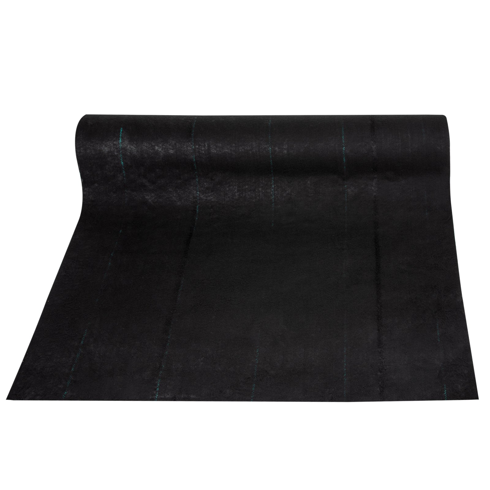 4ft x 100ft Heavy‑Duty 5.8oz Woven Weed Barrier Landscape Fabric — Professional Geotextile Ground Cover Black
