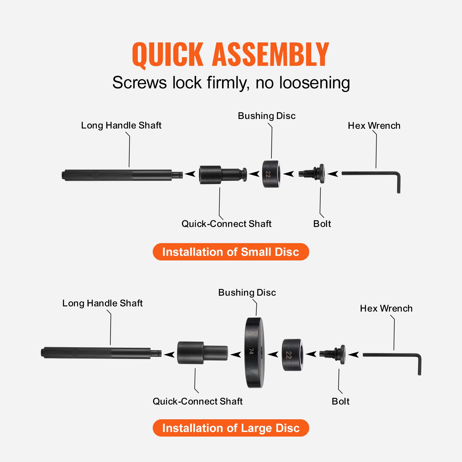 52 Pcs Custom Bushing Press Kit Transmission Wheel Bearing Race Seal Kit