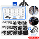 Allen Head Socket Hex Grub Screw Assortment Kit, 300PCS M2.5-M8 Carbon Steel Internal Hex Drive Cup-Point Set Screws Assortment Kit for Door Handles, Faucet