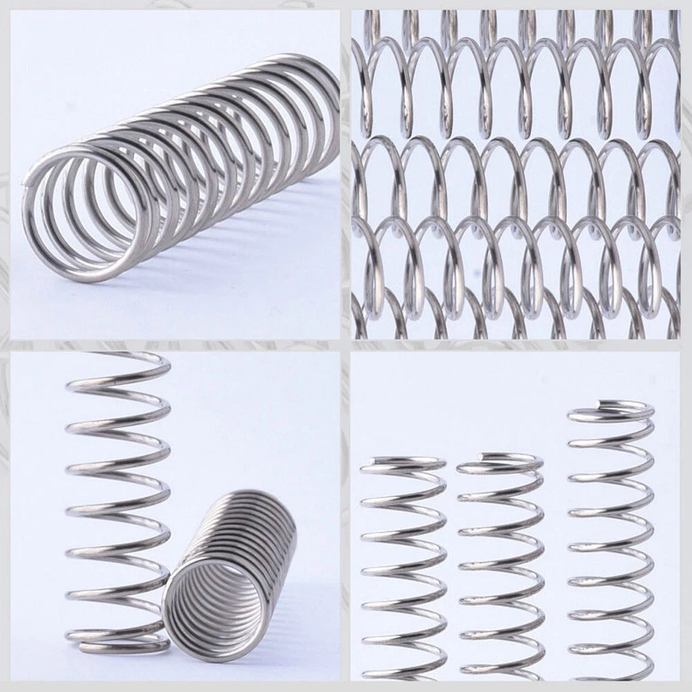 Wire Diameter 1.4mm, L 10~200mm, Stainles Steel Compression Spring Small Spring