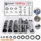 165x Bonded Seal Washers M6-M24 Kit Washer Hydraulic Oil Petrol Sealing Washers