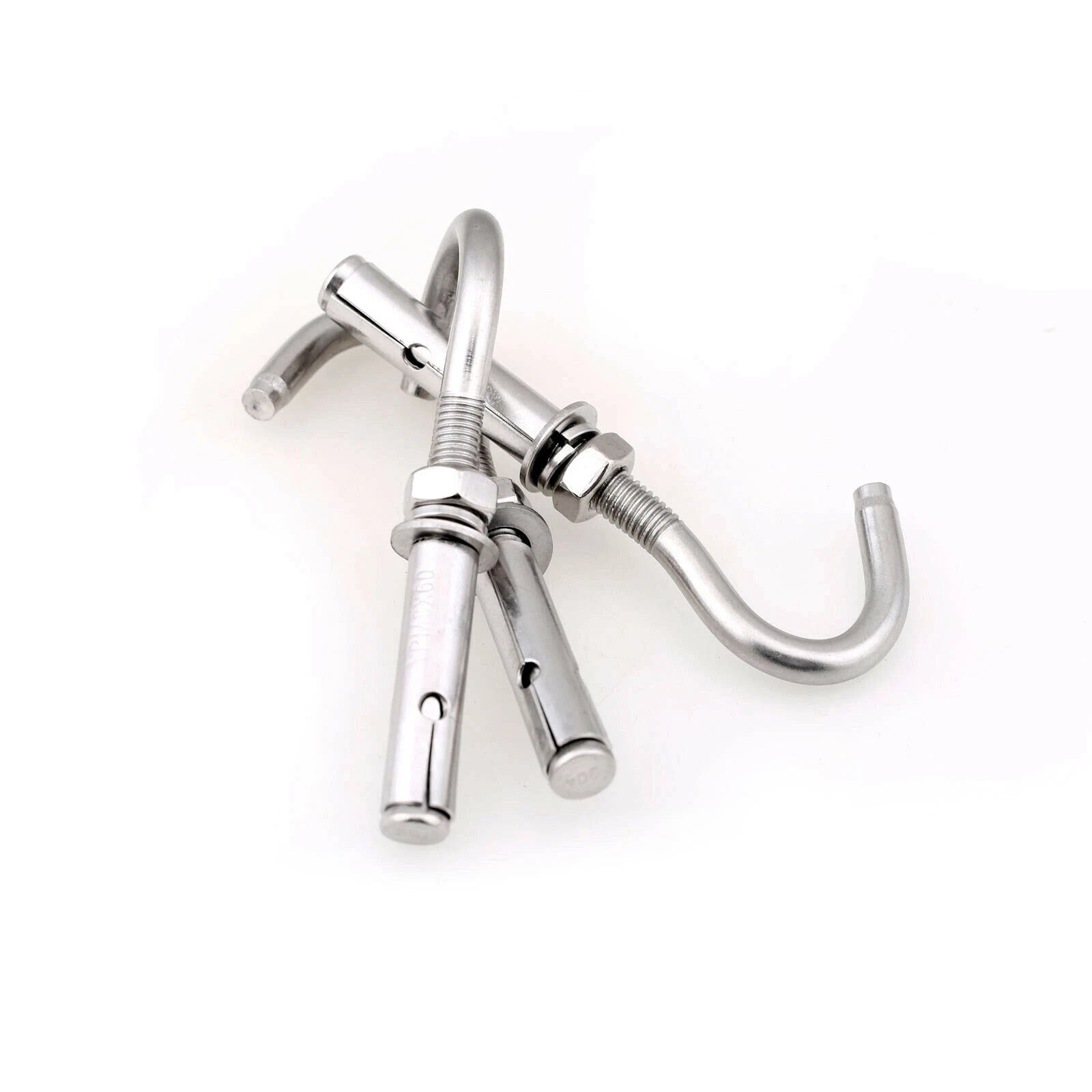 Open Hook Shield Anchor Expansion Bolts — M6 M8 M10 M12 Stainless Steel Rawl Bolts