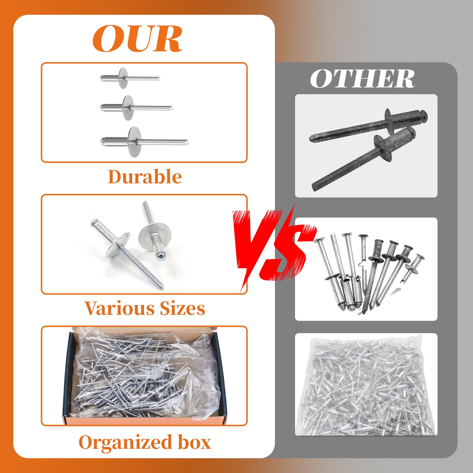 EXTRA LARGE FLANGE HEAD POP RIVETS OPEN BLIND ALUMINIUM/STEEL 3.2mm 4.0mm 5mm?