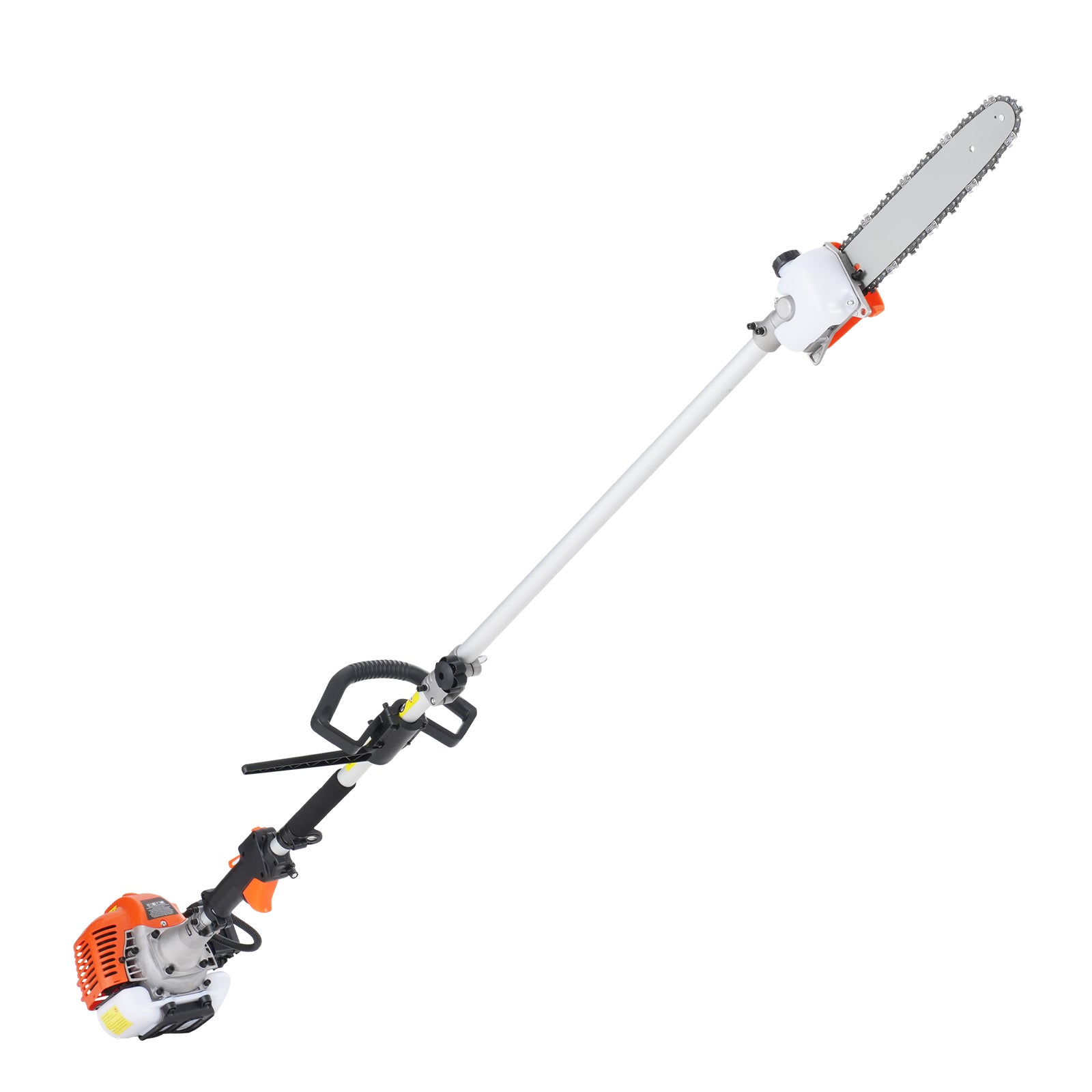 26CC 6-in-1 Gas Multi-Tool | Hedge Trimmer + Pole Saw + Brush Cutter + String Trimmer + Edger – Lightweight Aluminum