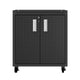 Rolling Garage Cabinet in Charcoal Gray