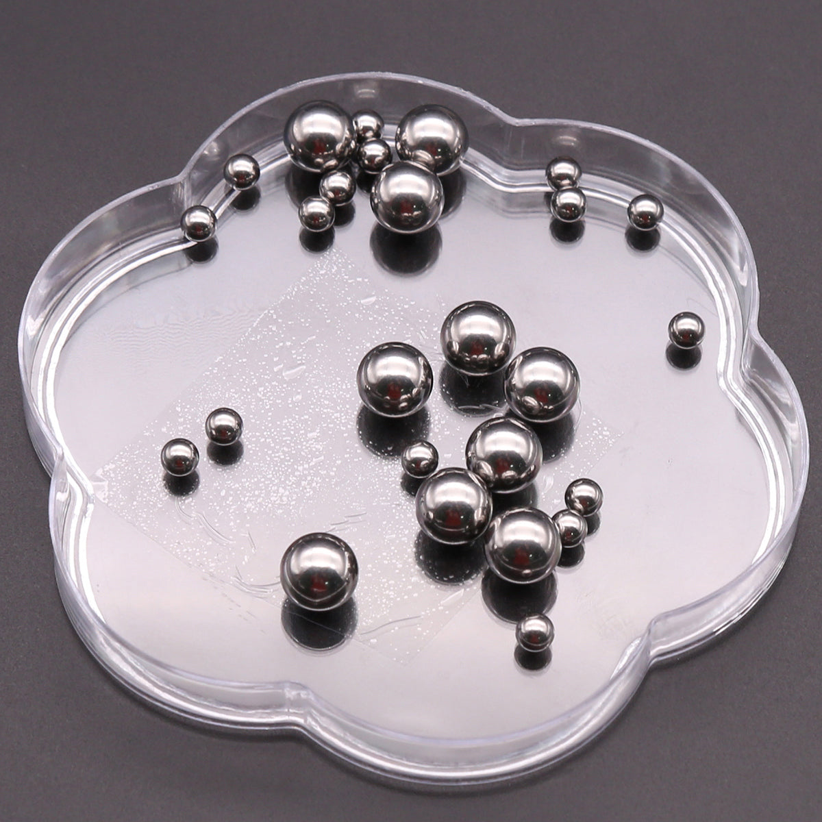 Retail packaging for HomeDIYer oversized precision bearing steel balls