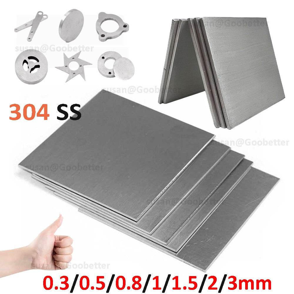 Metal Flat Sheet & Plate — Aluminium 1060/6061, Stainless Steel 304, Steel Q235 | Cut to Size