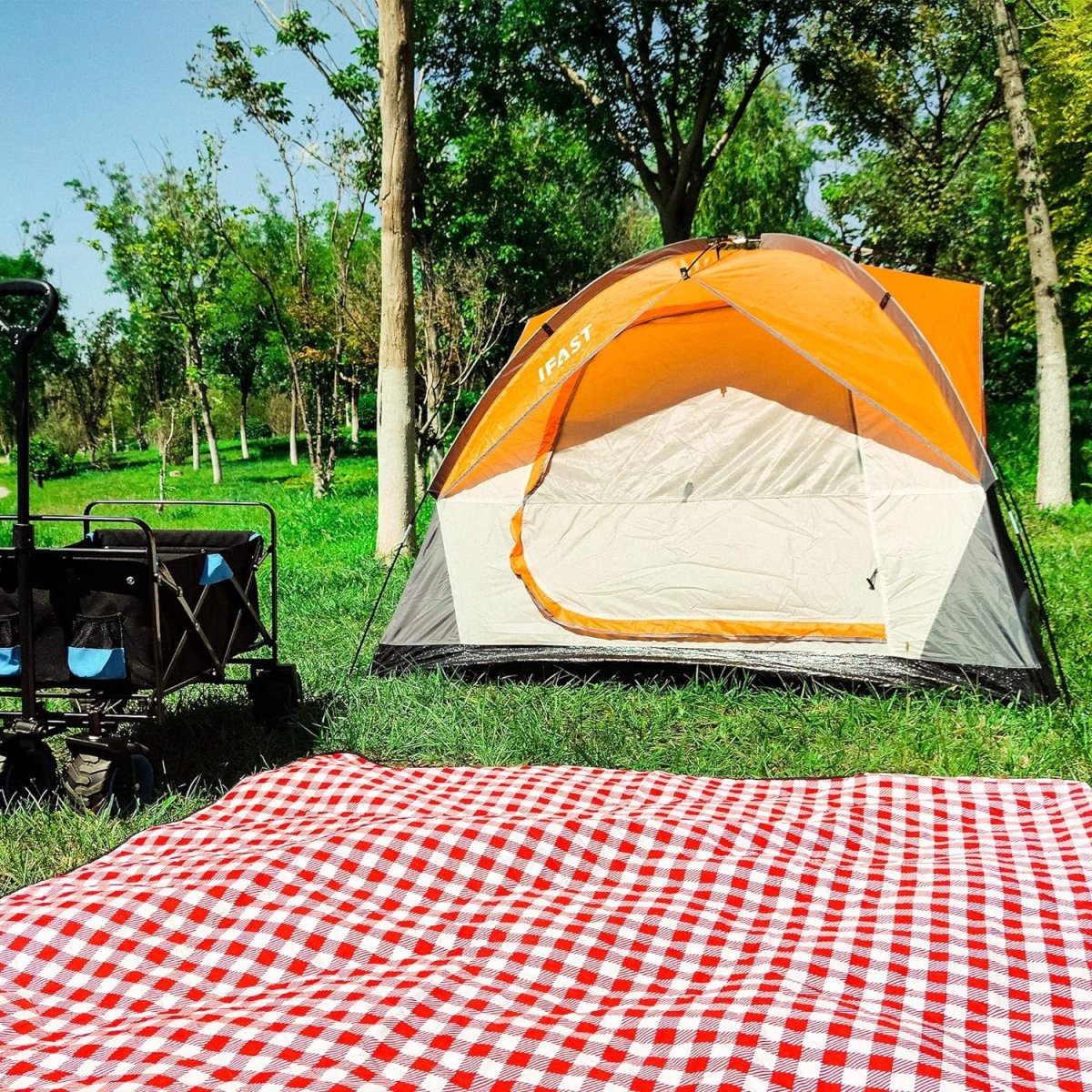 Person Family Camping Tent Portable Lightweight Waterproof Cabana Beach - HomeDIYer