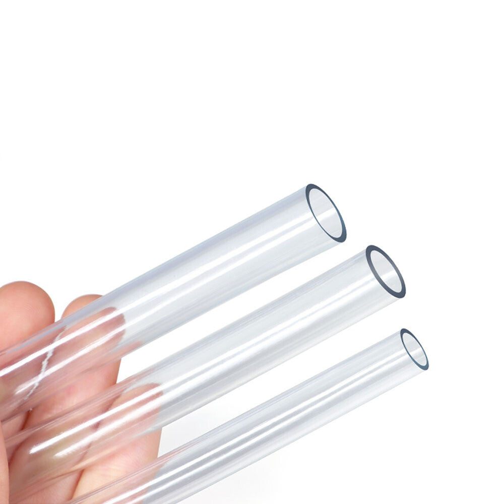 Clear PVC Tube — Flexible Plastic Hose Pipe ID 6–25mm, Fuel Water Oil Aquarium Air
