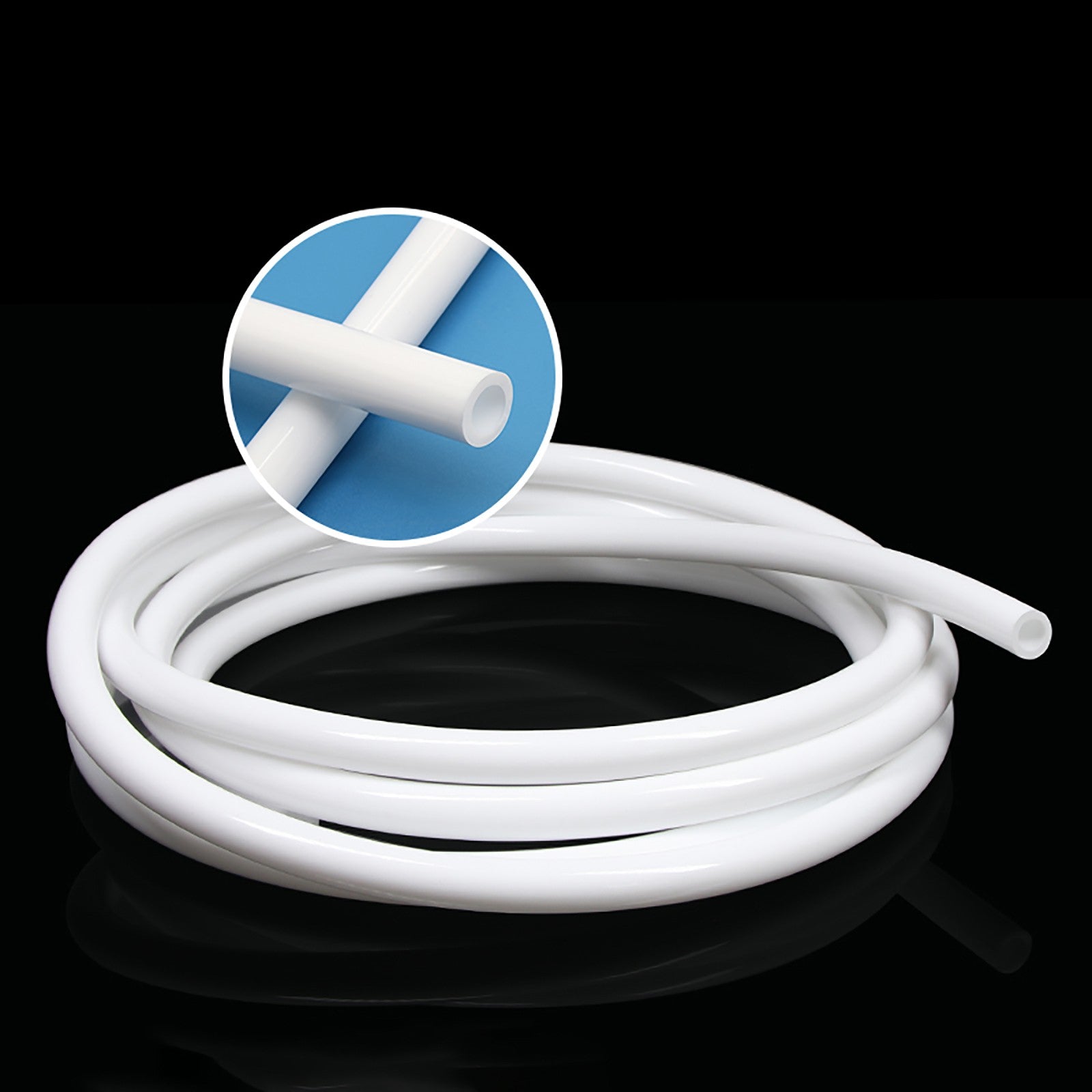 Food Grade Silicone Tube – Flexible Clear White Rubber Hose Pipe, ID 1mm–25mm, OD 3mm–31mm