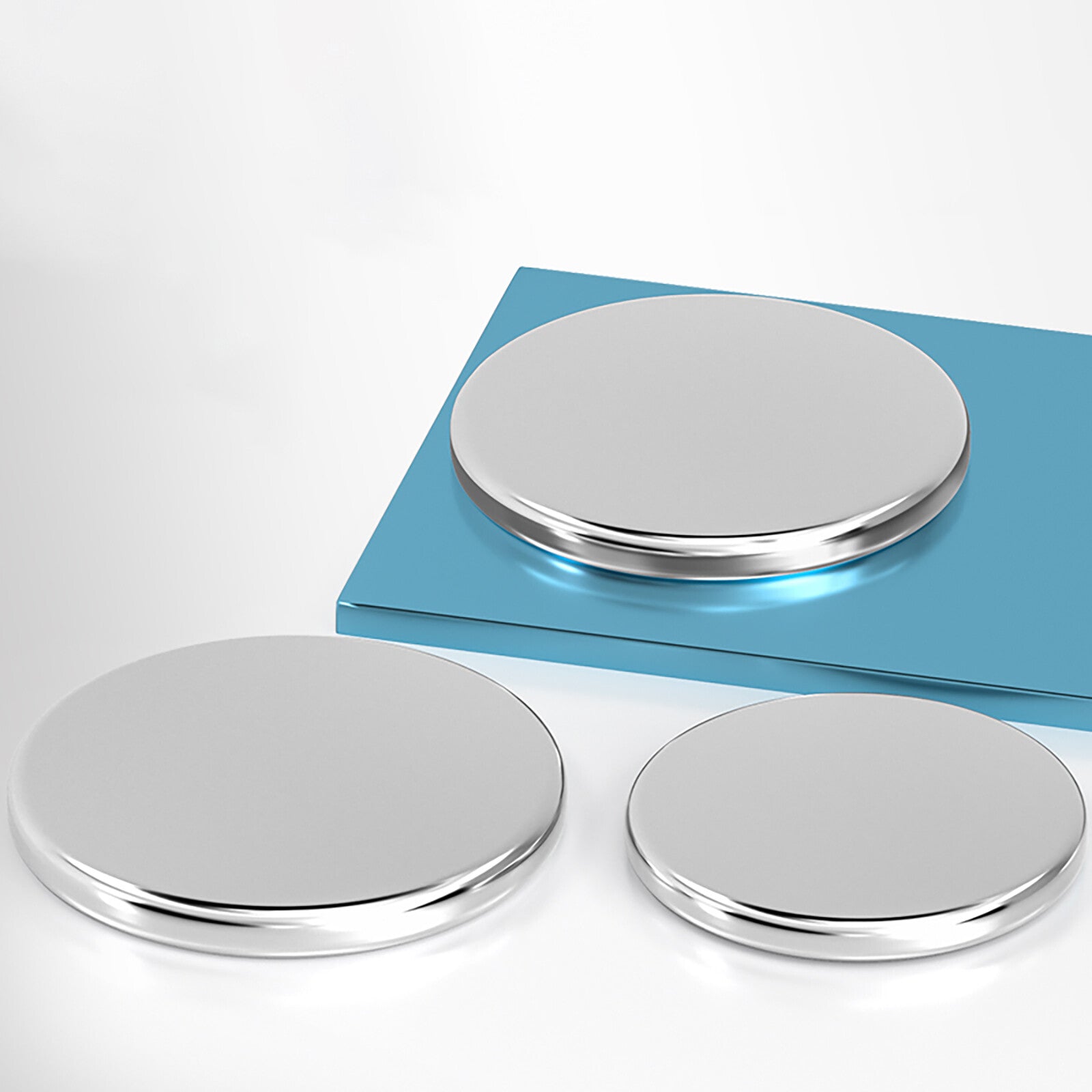 Dia 50/80/100/200/300mm A2 Stainless Steel Round Sheet Flat Disc 0.5 - 5mm Thick