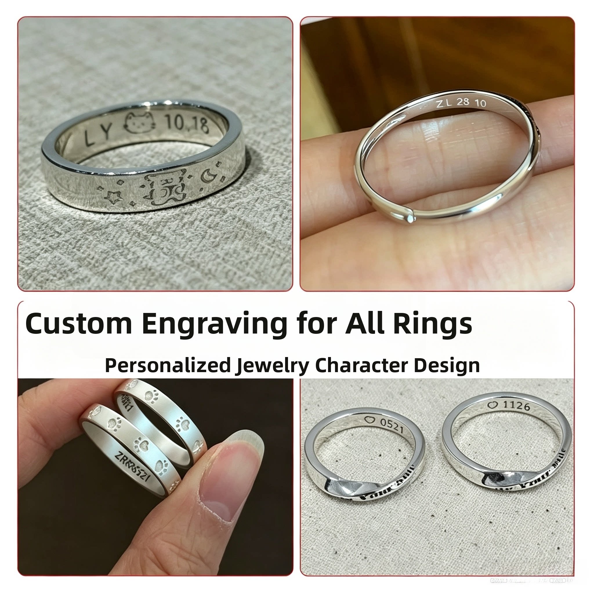 Ring Inner Engraving Machine – High-Precision Manual Numeral, Symbol & Letter Marking Tool for Gold & Silver Rings