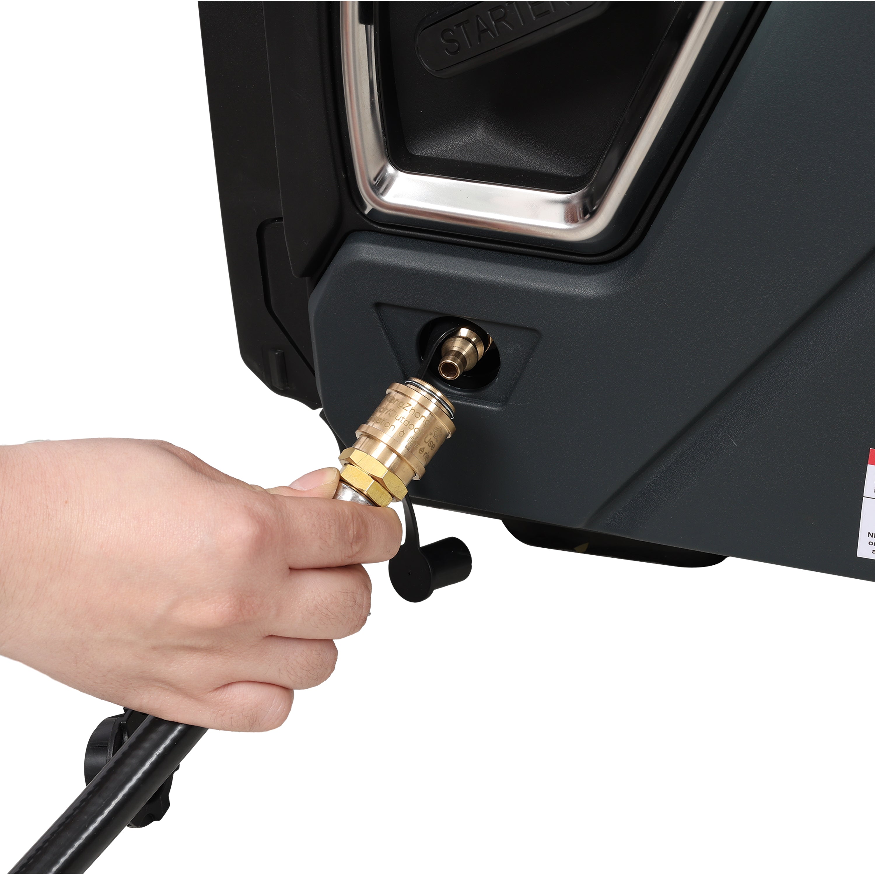 Super quiet Inverter Generator 5.5KW portable generator electric&remote start, foldable handle with wheels, 224cc 4 stroke EPA compliant, Gas&LPG Dual Fuel, With CO Sensor for more safety using