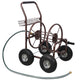 Expressions Metal Hose Reel Cart with Wheels - Heavy Duty Hose Caddie - 250 Ft Hose Capacity